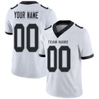 Custom L.Raiders Football Jerseys Team Player or Personalized Design Your Own Name for Men's Women's Youth Jerseys Black
