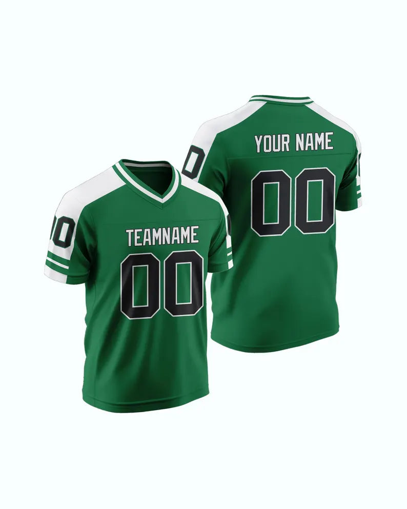 Custom American Football Jersey Personalized Stitched Name and Number Breathable Mesh Top for Team Game Sports or Work wear