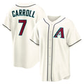 Arizona Diamondbacks #7 Corbin Carroll Cream MAROU Home Replica Jersey