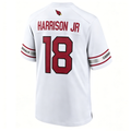 A.Cardinals #18 Marvin Harrison Jr. White Vapor F.U.S.E. Limited Football Stitched Jersey