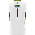 B.Bears #1 Player Lightweight Basketball Jersey - White Stitched American College Jerseys