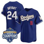 Shohei Ohtani Los Angeles Dodgers Royal 24-25 Back To Back World Series Champions Baseball Jersey