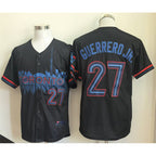 Toronto Blue Jays #27 Vladimir Guerrero Jr. Navy MAROU 2024 City Connect Limited Stitched Jersey