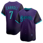 Arizona Diamondbacks #7 Corbin Carroll Purple MAROU 2025 City Connect Limited Stitched Jersey