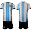 Argentina Home Black Shirt 2026 With Shorts