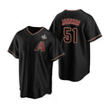 Arizona Diamondbacks #51 Randy Johnson Black MAROU 2023 World Series Cool Base Stitched Jersey