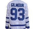 Toronto Maple Leafs White 93 Gilmour Jersey  Ice Hockey Jersey