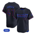 Toronto Blue Jays #47 Addison Barger Black MAROU City Connect Limited Jersey