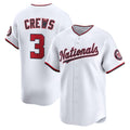 Washington Nationals #3 Dylan Crews White MAROU Home Limited Player Jersey
