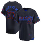 Toronto Blue Jays #27 Vladimir Guerrero Jr. Black MAROU 2024 City Connect Limited Stitched Jersey