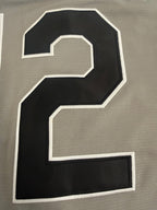 Dodgers Vin Scully Patch Gold Trim Vapor Premier Limited Custom Jersey ¨C White Baseball Jersey