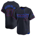 Toronto Blue Jays #27 Vladimir Guerrero Jr. Black MAROU 2024 City Connect Limited Player Jersey