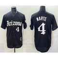 Arizona Diamondbacks #4 Ketel Marte Black MAROU Vapor Premier Limited Stitched Jersey