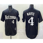 Arizona Diamondbacks #4 Ketel Marte Black MAROU Vapor Premier Limited Stitched Jersey