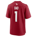 A.Cardinals Number #1 Dad Cardinal Game Stitched Football American Jersey