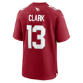 A.Cardinals #13 Kei'Trel Clark Cardinal Game Stitched Football American Jersey
