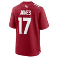 A.Cardinals #17 Zay Jones Cardinal Team Game Stitched Football American Jersey