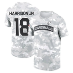 A.Cardinals 18 Marvin Harrison Jr. Player Salute to Service Hoodies T-Shirts