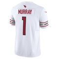 A.Cardinals #1 Kyler Murray White Vapor F.U.S.E. Limited Stitched Football American Jersey