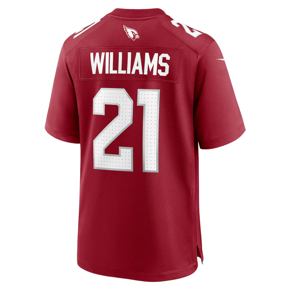 A.Cardinals #21 Garrett Williams Cardinal Game Stitched Football American Jersey