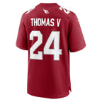 A.Cardinals #24 Starling Thomas V Cardinal Team Game Stitched Football American Jersey
