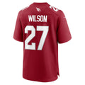 A.Cardinals #27 Divaad Wilson Cardinal Team Game Stitched Football American Jersey