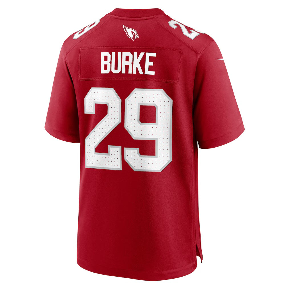 A.Cardinals #29 Denzel Burke Cardinal Team Game Stitched Football American Jersey