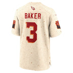 A.Cardinals #3 Budda Baker 2025 Rivalries Collection Game Jersey - Natural