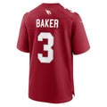 A.Cardinals #3 Budda Baker Cardinal Game Player Stitched Football American Jersey