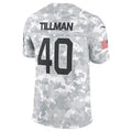 A.Cardinals #40 Pat Tillman Arctic Camo 2024 Salute to Service Retired Player Limited Stitched Football American Jersey