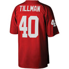 A.Cardinals #40 Pat Tillman Mitchell & Ness Cardinal Legacy Replica Stitched Football American Jersey