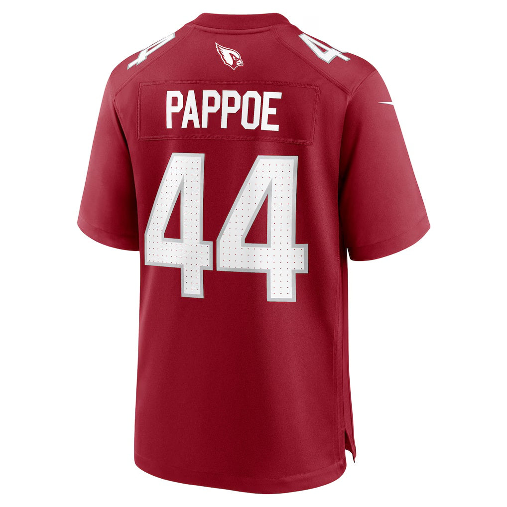 A.Cardinals #44 Owen Pappoe Cardinal Team Game Stitched Football American Jersey