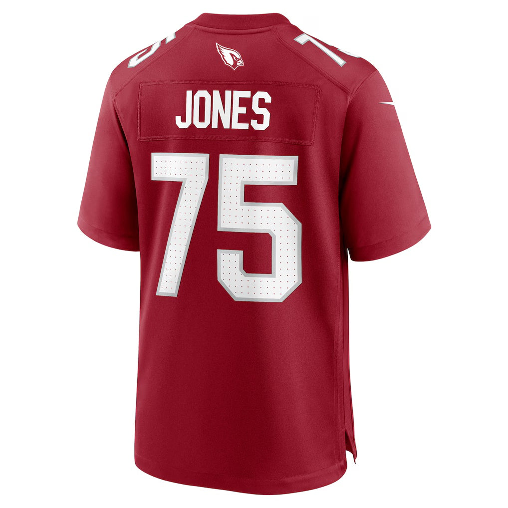 A.Cardinals #75 Christian Jones Cardinal Team Game Stitched Football American Jersey