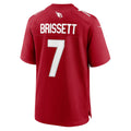 A.Cardinals #7 Jacoby Brissett Cardinal Team Game Stitched Football American Jersey