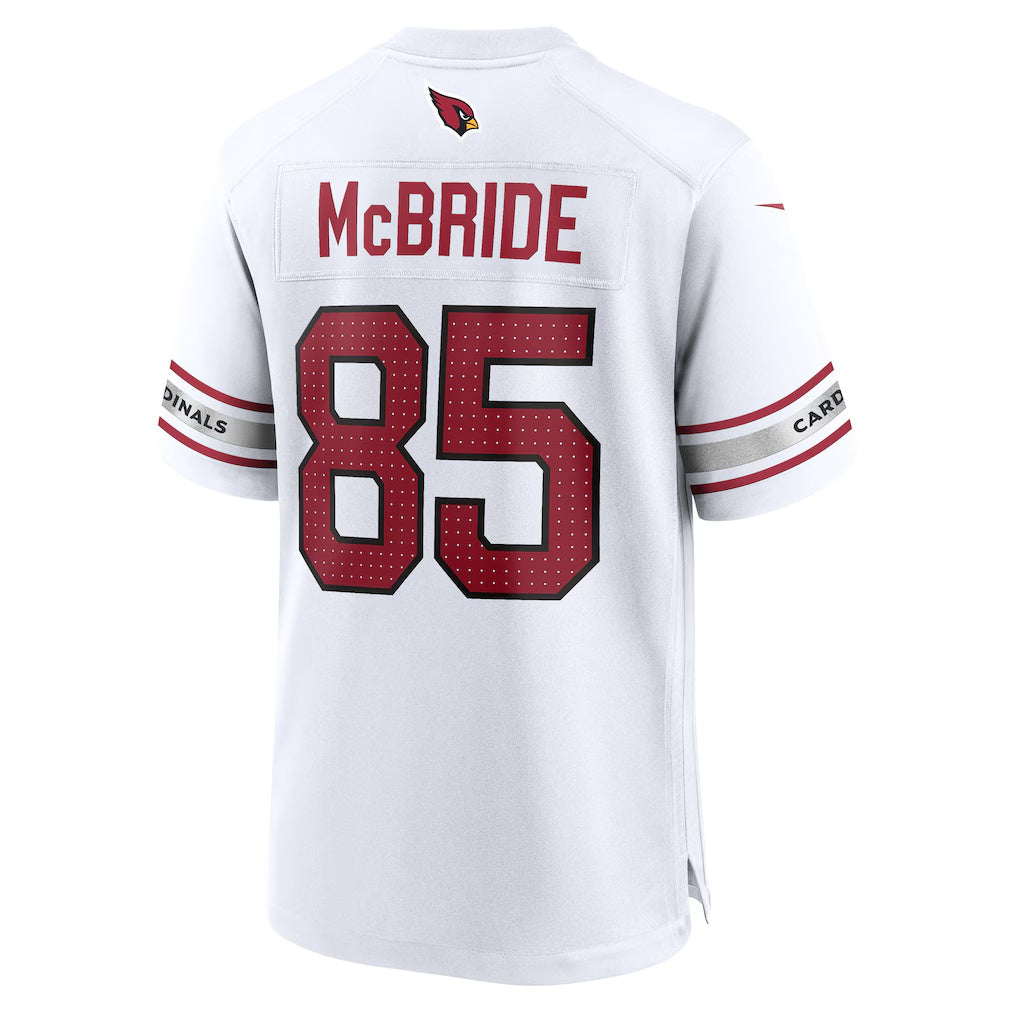 A.Cardinals #85 Trey McBride White Game Stitched Football American Jersey