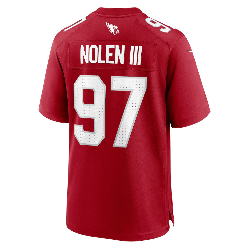 A.Cardinals #97 Walter Nolen Cardinal 2025 Draft First Round Pick Game Stitched Football American Jersey