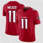 A.Falcons #11 Jalon Walker Red 2026 New F.U.S.E. Vapor Limited Football Stitched Jersey