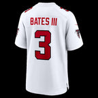 A.Falcons #3 Jessie Bates III White Game Stitched Football American Jersey