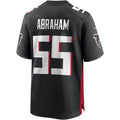 A.Falcons #55 John Abraham Black Game Retired Player Stitched Football American Jersey