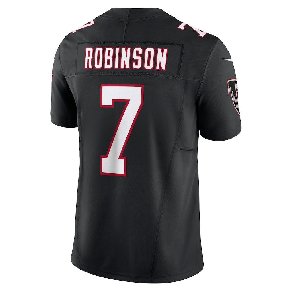 A.Falcons #7 Bijan Robinson Black Alternate Vapor F.U.S.E. Limited Stitched Football American Jersey