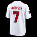 A.Falcons #7 Bijan Robinson White Game Stitched Football American Jersey