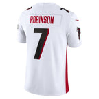 A.Falcons #7 Bijan Robinson White Vapor F.U.S.E. Limited Stitched Football American Jersey