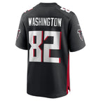 A.Falcons #82 Casey Washington Black Team Game Stitched Football American Jersey