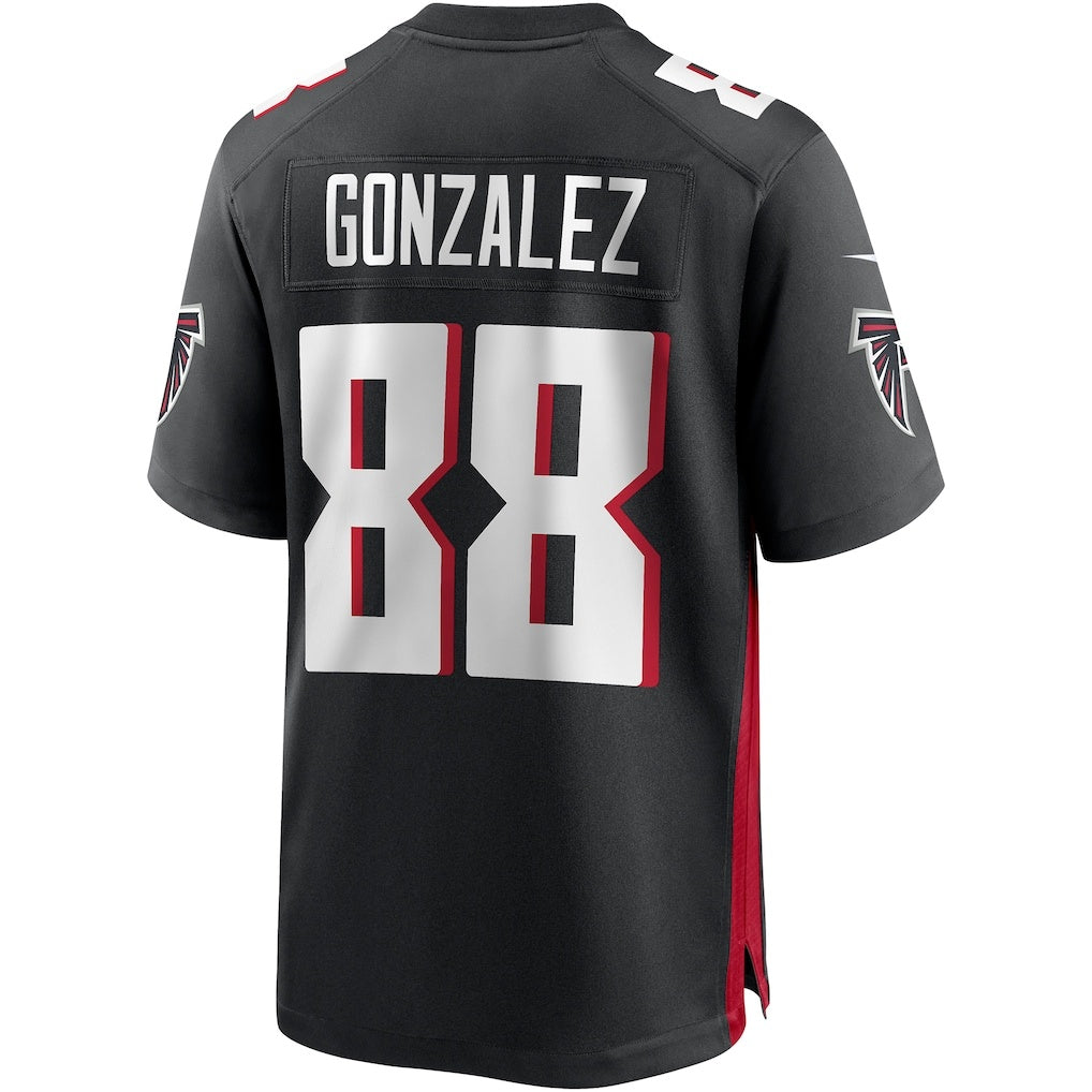 A.Falcons #88 Tony Gonzalez Black Game Retired Player Stitched Football American Jersey