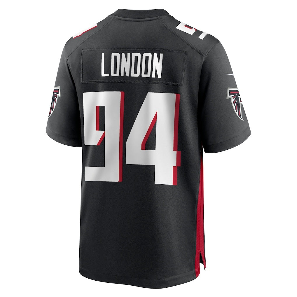 A.Falcons #94 LaCale London Black Team Game Stitched Football American Jersey