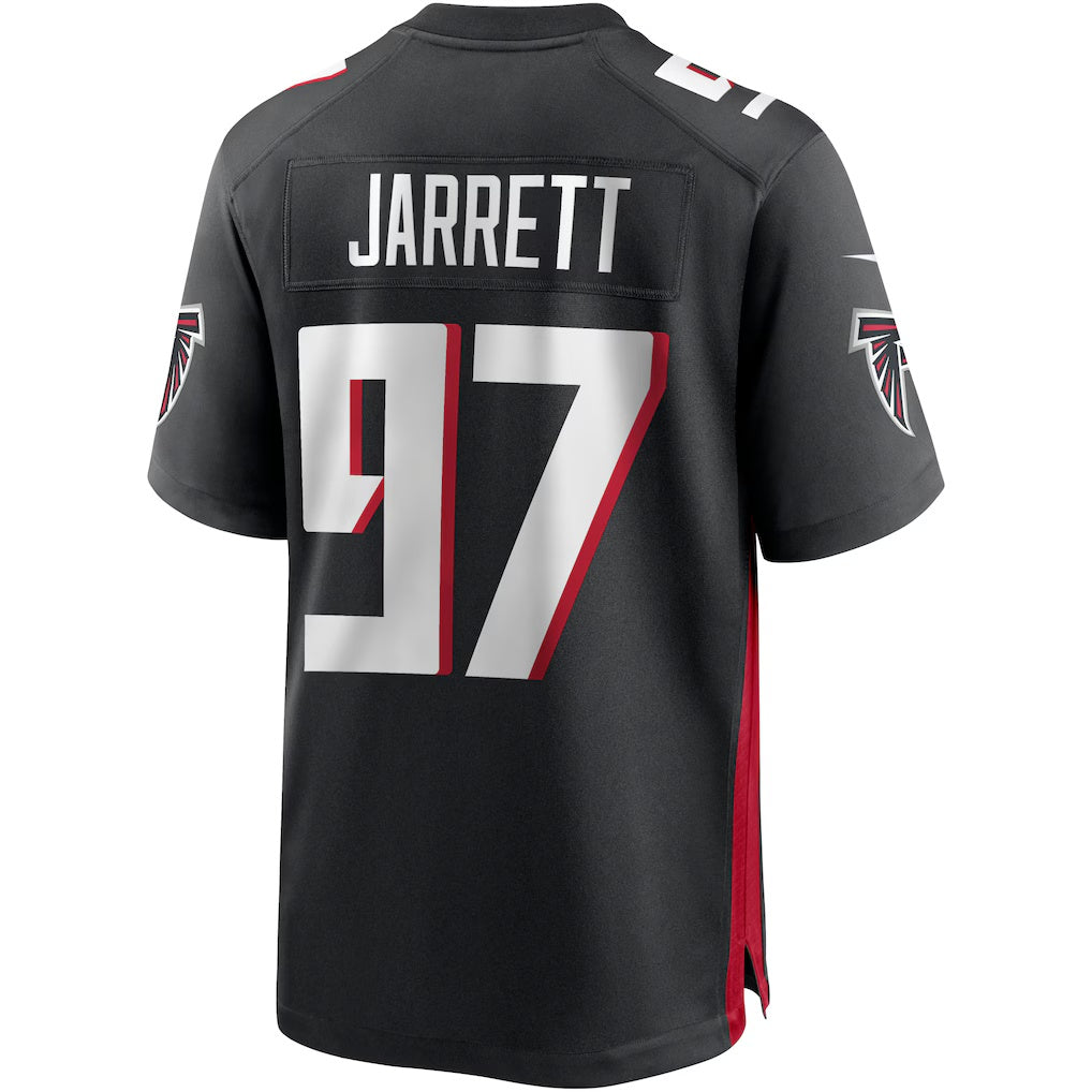 A.Falcons #97 Grady Jarrett Black Game Player Stitched Football American Jersey