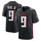 A.Falcons #9 Michael Penix Jr. Black Player Game Stitched Football American Jersey