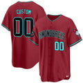 Arizona Diamondbacks 2024 Cool Base Custom Jersey â€?All Stitched-Red Baseball Jersey