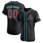 Arizona Diamondbacks 2024 Flex Base Custom Jersey â€?Black Baseball Jersey
