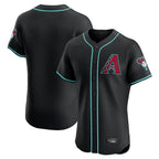 Arizona Diamondbacks Black Limited Limited Elite Home Game Blank Player Stitched Baseball Jersey